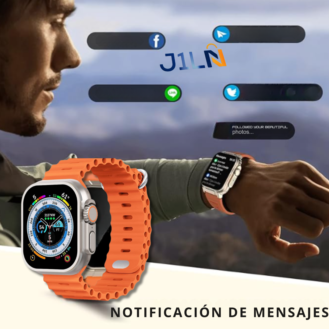 SMARTWATCH T800 ULTRA + 2 CORREAS GRATIS