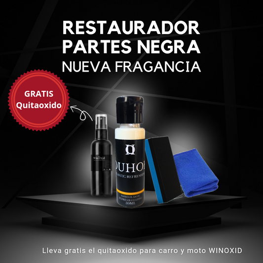 CARSUN™ | RESTAURADOR DE PLÁSTICOS + 🎁 GRATIS REPARA ÓXIDOS 🎁